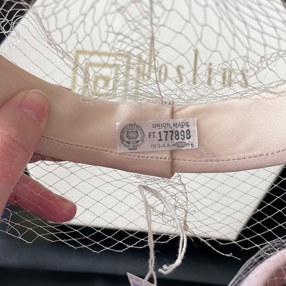 2 Vintage Union Made Fascinator style hats from the 40s/50s - Picture 7 of 10